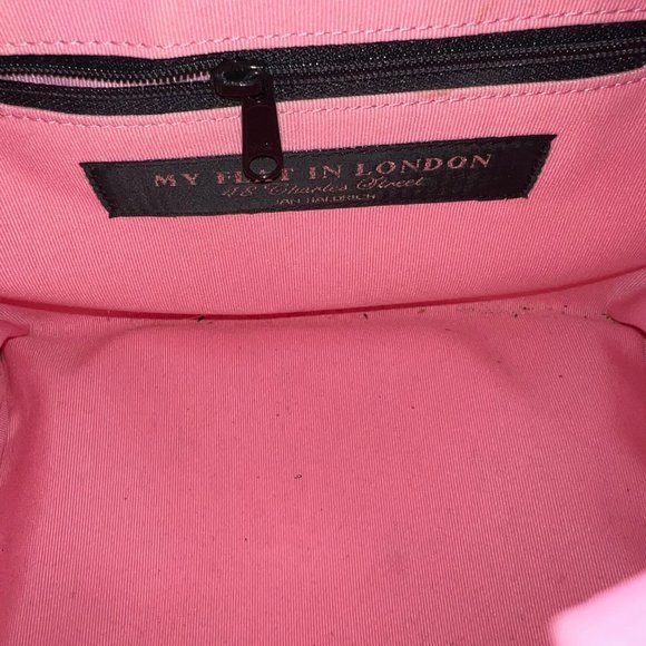 My Flat in London Scottie Dog Wool Felt Purse - Picture 2 of 5